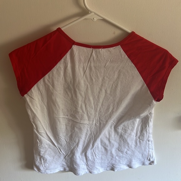 Cherry crop top shirt - Picture 2 of 2